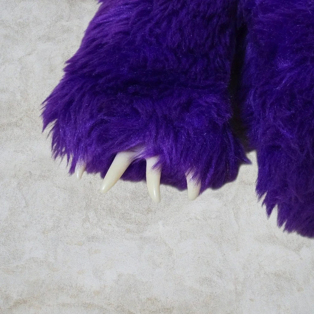 Fuggler Purple Clawey Spin Master Monster Toy Plush Stuffed Animal Rare 12